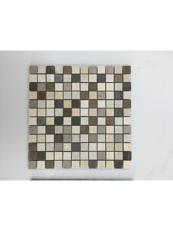 Mozaic Ceramic Claystone Alabaster 2.3x2.3 cm
