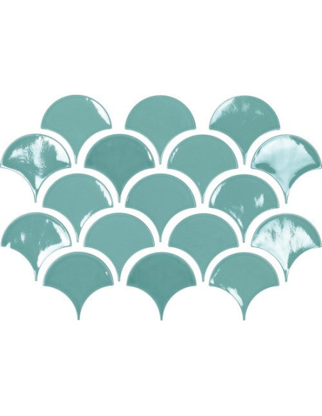 Faianta Fishscale Rain Smiles