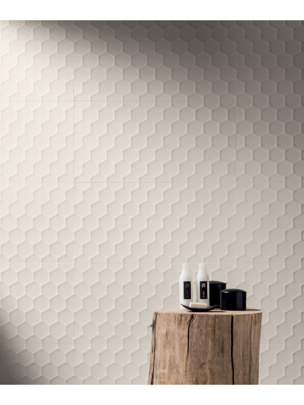 Faianta 4D Hexagon Drop