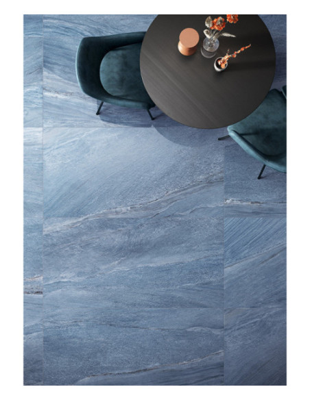 Gresie Faianta Marmorea Intensa Azul Bahia