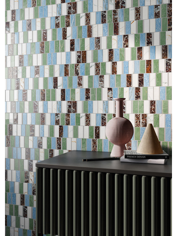 Gresie Faianta Marmorea Intensa Azul Bahia