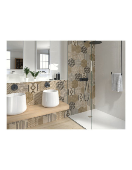 Gresie Hexagonala Decowood