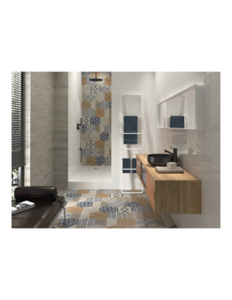 Gresie Hexagonala Decowood