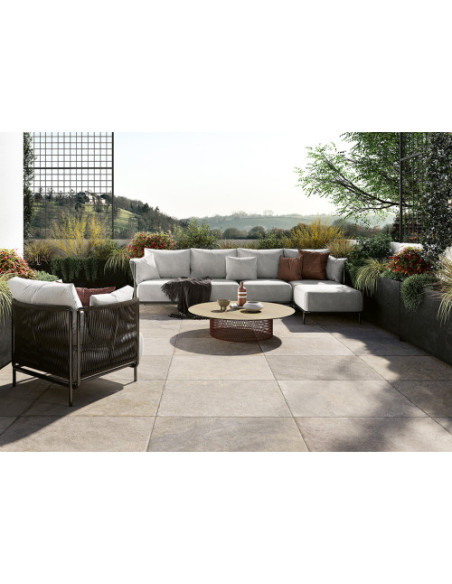 Gresie Exterior Borgogna 2 cm